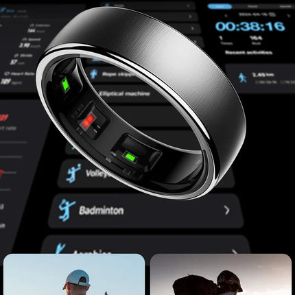 2025 Men Women Smart Ring Health Monitoring Sport Smartring WithTemperature Sensor Sleep Tracker Mother's Day Father's Day Gifts
