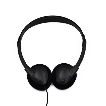 Head-mounted Computer Headset No Microphone Gaming Headset Noise Canceling Sports MP3 Earphone Wired Stereo Headset Universal