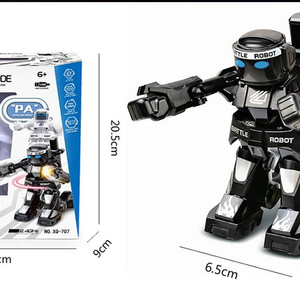 RC Robot Battle Boxing Robot Toy Two-player Games Remote Control Robot 2.4G Fighting Robot Control Toys for Kids Famly Game