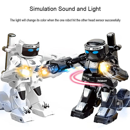RC Robot Battle Boxing Robot Toy Two-player Games Remote Control Robot 2.4G Fighting Robot Control Toys for Kids Famly Game