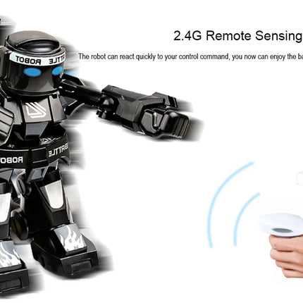RC Robot Battle Boxing Robot Toy Two-player Games Remote Control Robot 2.4G Fighting Robot Control Toys for Kids Famly Game