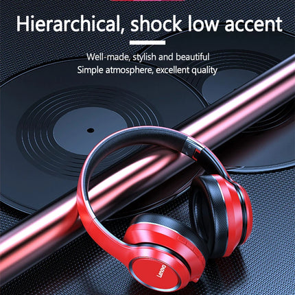 Lenovo HD200 Bluetooth Earphones Over-ear Foldable Computer Wireless Headphones Noise Cancellation HIFI Stereo Gaming Headset