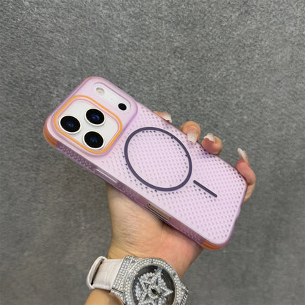 Breathable Heat Dissipation Magnetic Phone Case For iPhone 17 Air 17 16 15 14 13 12 Pro Max Plus Magsafe Wireless Charging Cover