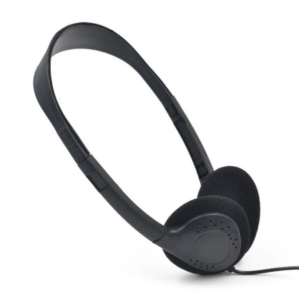 Comfortable Wearing Noise Reduction ABS Portable Headphone Wired Headset Earbud Stereo 3.5mm Clear HiFi Gaming Headphones