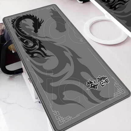 Black & Red Dragon God Mouse Pad Gaming XXL Non-Slip Keyboard Desk Mat Office Carpet Computer Mouse Mat XL New HD Print Mousepad
