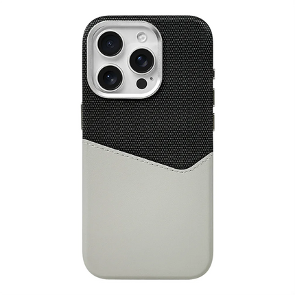 Card Holder Pocket MagSafe Leather Case Compatible with iPhone 17 Wireless Charging Protective Case