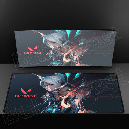 HD XXL MousePad Valorant Gaming Mouse Pad Large Home Desk Mats Keyboard Natural Rubber Non-slip Soft Office Carpet Mat Accessory