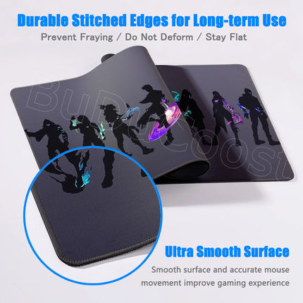 HD XXL MousePad Valorant Gaming Mouse Pad Large Home Desk Mats Keyboard Natural Rubber Non-slip Soft Office Carpet Mat Accessory