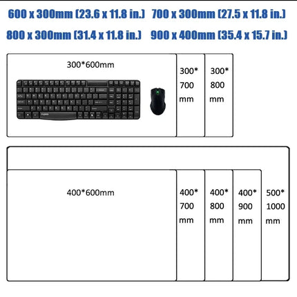 Black & Red Dragon God Mouse Pad Gaming XXL Non-Slip Keyboard Desk Mat Office Carpet Computer Mouse Mat XL New HD Print Mousepad
