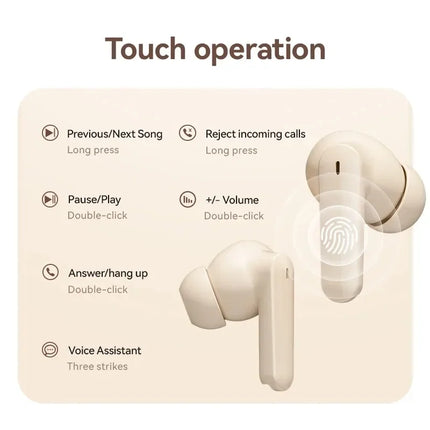 S510 Bluetooth  Wireless Touch Control Headphones HiFI Stereo Waterproof Earphone TWS Sports LED Display Headset with Microphone