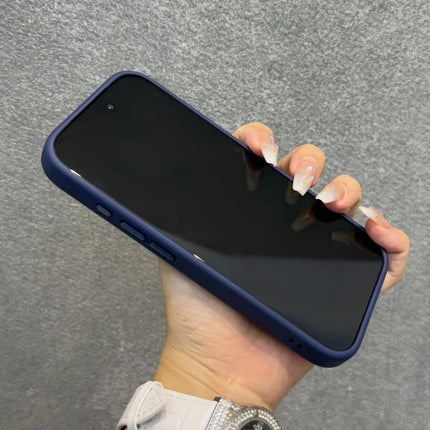 Luxury Orange Shield Matte Transparent Phone Case For iPhone 17 Pro Max 17 Pro 17Air Metal Buttons Skin Feel Shockproof Cover