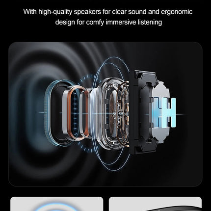 LIGE Smart Glasses 100W Pixel Camera Smart Glasses Camera Bluetooth Call Music Sunglasses AI Voice Assistant Video Sound Record