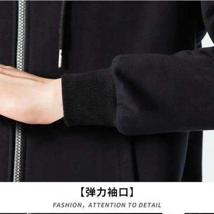 2025 Autumn/Winter Sweatshirt Jacket Office Commuter Men's Hoodie Gsxr Superbike Motorcycle Warm Jacket Zipper Hoodie