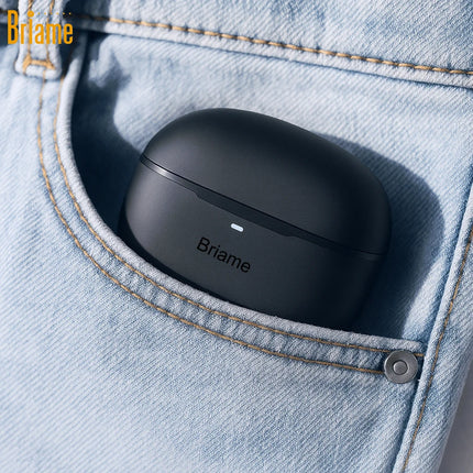 Briame Wireless In-Ear Earphones Bluetooth Headphones Mini Hifi Sound Earbuds 40H long-lasting standby Bluetooth Headsets Stereo