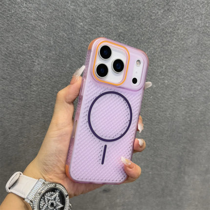 Breathable Heat Dissipation Magnetic Phone Case For iPhone 17 Air 17 16 15 14 13 12 Pro Max Plus Magsafe Wireless Charging Cover