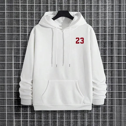 Male Daily Casual Fashion Pullover Outdoor Gym Fitness Sporty Hooded Coats Men's Hoodie Autumn Winter High Grade Warm Sweatshirt