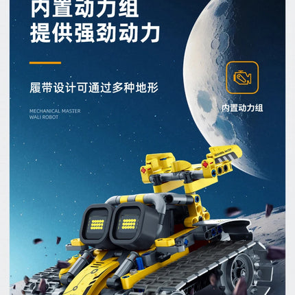 3 in 1 Technical RC Robot Dinosaur Building Blocks City Snail Racing Car Remote Control Bulldozer Truck Bricks Toys Kids Gifts