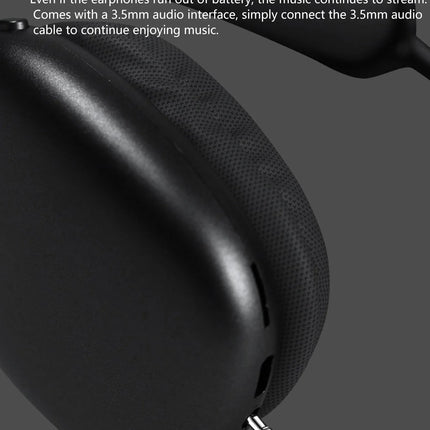 Wireless Over-Ear Headphones with ANC Noise Cancellation, Dual-Mode Design, Chip 5.4, Surround Sound, Button Control, Long Batte