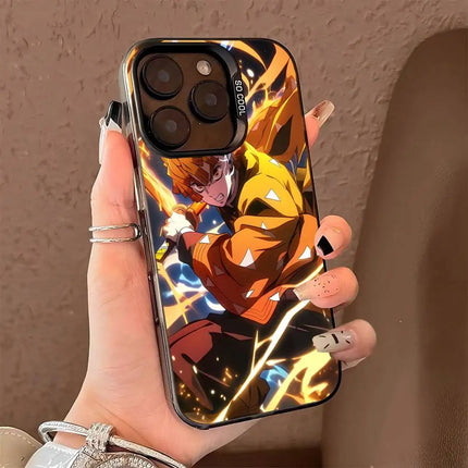 Demon Slayer Eyes Phone Case For iPhone 17   Matte Shockproof Back Anti Fall Matte Cover