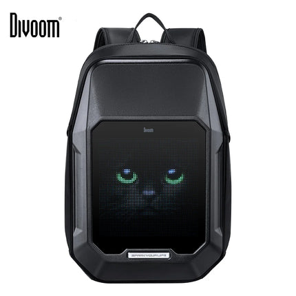Divoom Cyberbag 64x64 Pixel LED Display 15-Inch Laptop Shoulder Bag Backpack Camera Portable Men Waterproof Backpack 2024 New