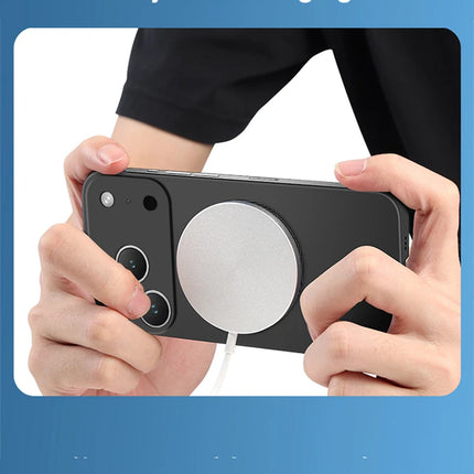 Original High Qualtiy Magnetic Wireless Charging Case for iPhone 17 Pro Max Air 5G Hard Cover Camera Protection Frameless Design