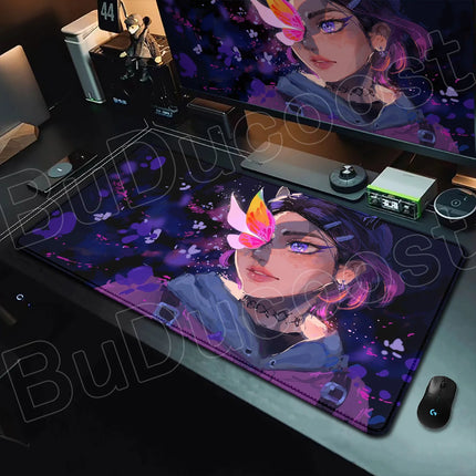 HD XXL MousePad Valorant Gaming Mouse Pad Large Home Desk Mats Keyboard Natural Rubber Non-slip Soft Office Carpet Mat Accessory