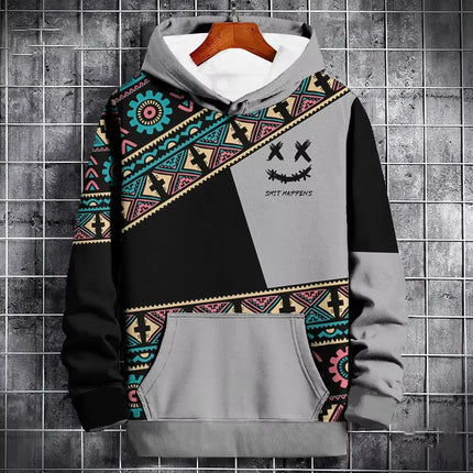 Men's Hoodie Streetwear 3d Printed Sweatshirt Hoodie Fashion  Men Oversized Hoodie Pullover Men's Clothing Men's Autumn Hoodie