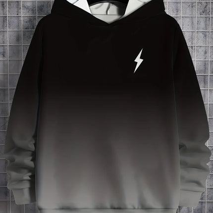 Men's Hoodie 3D Gradient Print Sweatshirts For Men Casual Hooded Shirt Hoodies Pullover Clothes Y2k Harajuku Top Men's Clothing