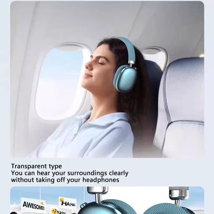 Original Over-Ear Wireless Bluetooth Headphones Noise Cancelling Microphone Gaming Head  Mounted Earphones Supports TF Card