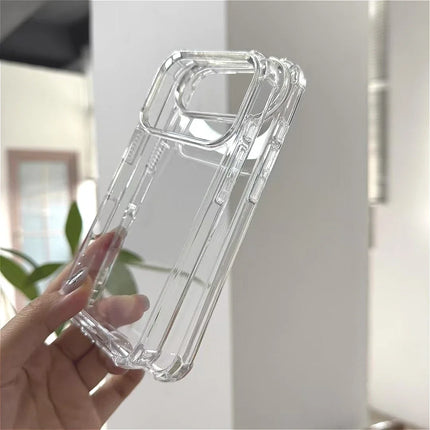 IPhone 17 17Pro 17Pro Max anti drop transparent hard shell protective case with shockproof transparent hard shell function