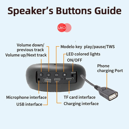 Wireless Bluetooth Speaker Backpack Laptop Bag Hifi Sound Quality Cycling Music School Bag Men's Backpack Cyberpunk Backpack