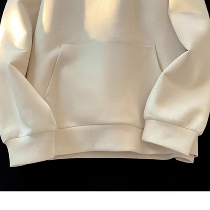 Men's Hoodie Classic Style Men's and Women's Clothing Autumn and Winter Casual Super Large Hoodie Sportswear Warm and Windproof
