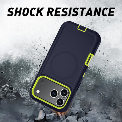 Heavy Duty Rugged Defender Cover for Official IPhone 17 Otter Armor Box for Magesafe Wireless Charge Case