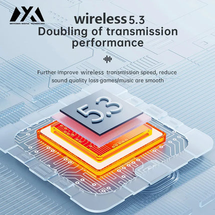 A5- New model Bluetooth wireless headphones, over-ear headphones, noise-canceling bass headphones