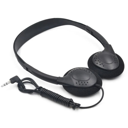 Comfortable Wearing Noise Reduction ABS Portable Headphone Wired Headset Earbud Stereo 3.5mm Clear HiFi Gaming Headphones