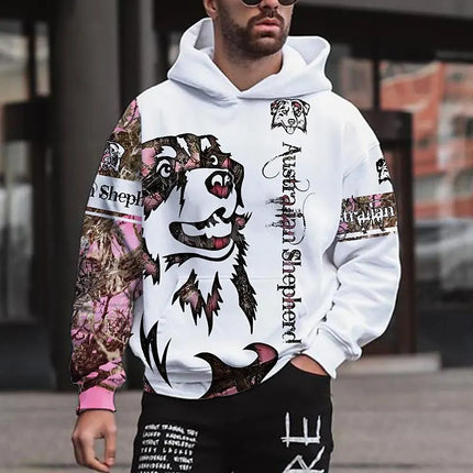 Men's Hoodie for Men Dragon Graphic 3D Print sweatshirts outdoors Pullover clothing Daily Fashion Autumn oversized Long Sleeve