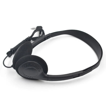 Comfortable Wearing Noise Reduction ABS Portable Headphone Wired Headset Earbud Stereo 3.5mm Clear HiFi Gaming Headphones