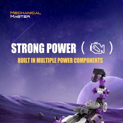 549PCS Integrated Robot Esports Girl Scorpion 3-in-1 Programming Remote Control Electric Assembly Building Block Model Toys Gift