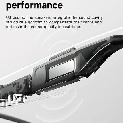 New AI Smart Glasses 800W Camera WIFI+Bluetooth Real-time Transmission Sunglasses Touch Control Video Record Glasses For XIAOMI