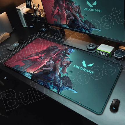 HD XXL MousePad Valorant Gaming Mouse Pad Large Home Desk Mats Keyboard Natural Rubber Non-slip Soft Office Carpet Mat Accessory