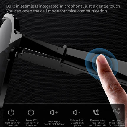 Upgraded Version SG11 PRO TWS Smart Sunglasses Wireless Audio Glasses For Sports Outdoor Activities