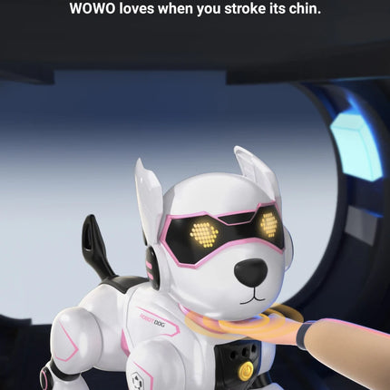Intelligent Robot Dog Funny Cute Electronic Robotics Remote Control Stunt Smart Robots For Children Boys Creative Birthday Gifts