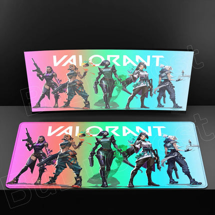HD XXL MousePad Valorant Gaming Mouse Pad Large Home Desk Mats Keyboard Natural Rubber Non-slip Soft Office Carpet Mat Accessory
