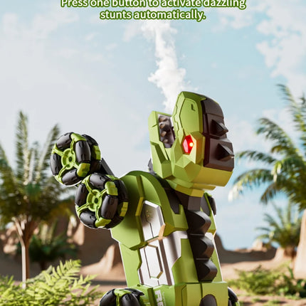 Y12 Dinosaur 8WD RC stunt car 2.4G Off-Road remote control car with spray/light RC Drift Monster Truck Electric Children Toys