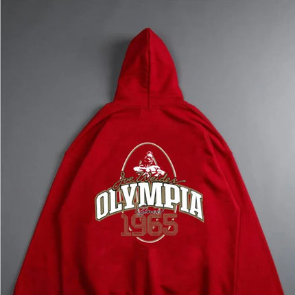 Autumn/Winter New Men's Hoodie Fashion Letter Print 100% Cotton High Quality Men's Street Fitness and Sports Wear