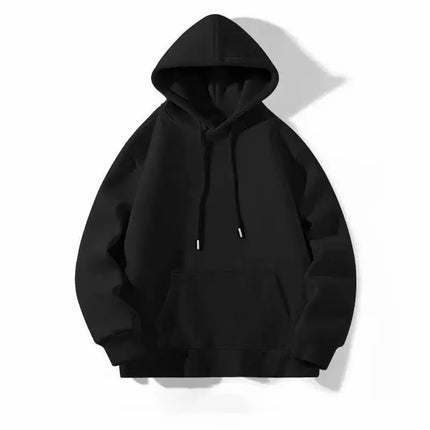 2025 Fashion Casual Hoodies Men Wholesale Plain White Pullover Hoodie Unisex Sweatshirt with Hood Popular Versatile Streetwear