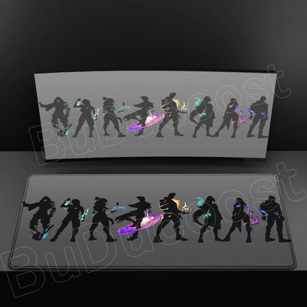 HD XXL MousePad Valorant Gaming Mouse Pad Large Home Desk Mats Keyboard Natural Rubber Non-slip Soft Office Carpet Mat Accessory