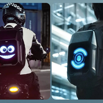 DIVOOM Cyberbag Innovative Smart LED Backpack LED locomotive backpack Display scree backpack Business travel Laptop Backpack