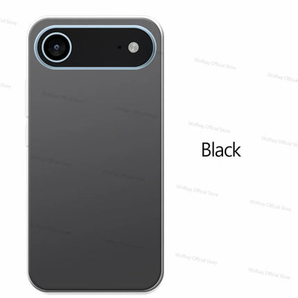 2in1 Matte TPU Case For iPhone 17 Cover PC + Silicone Shockproof Photo Holder Cover