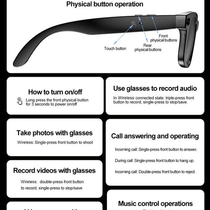 2025 New For Xiaomi Smart Glasses Photography Video AI Intelligent Interactive Translation Smart Sunglasses IOS Andirod Glasses